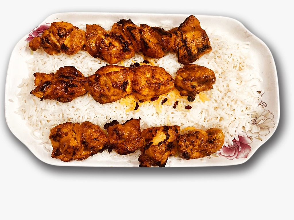Murgh Kebab With Rice