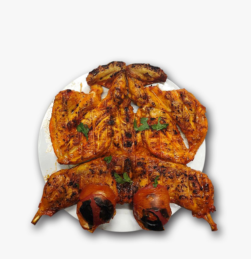 CHICKEN SAJJI HALF WITH BREAD